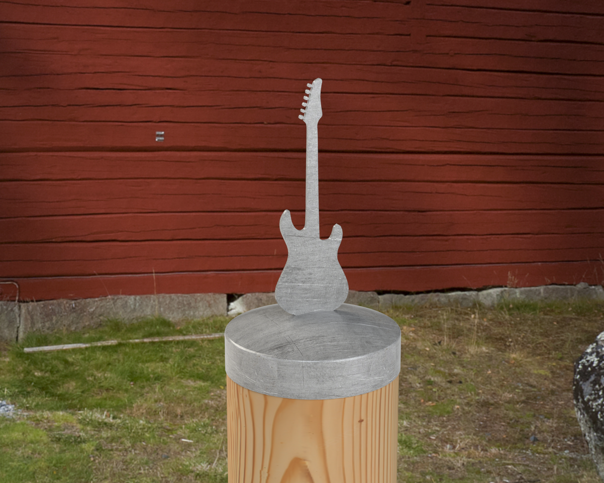 Guitar, Round Post Cap (4x4 Round Post Size) - Madison Iron and Wood