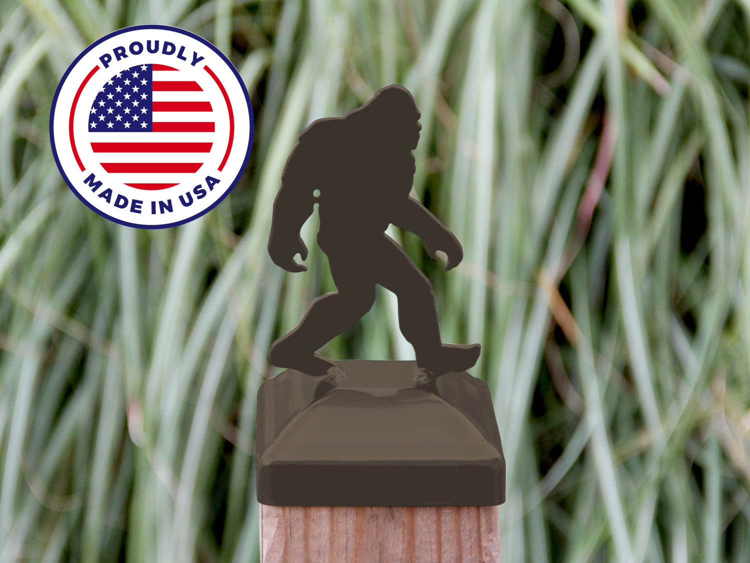 6X6 Bigfoot Walking Post Cap (5.5 x 5.5 Post Size) - Madison Iron and Wood