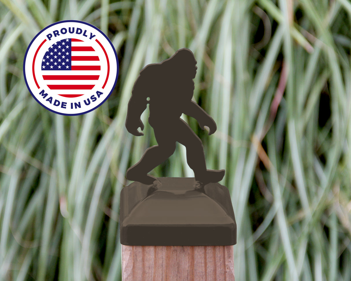6X6 Bigfoot Walking Post Cap (5.5 x 5.5 Post Size) - Madison Iron and Wood