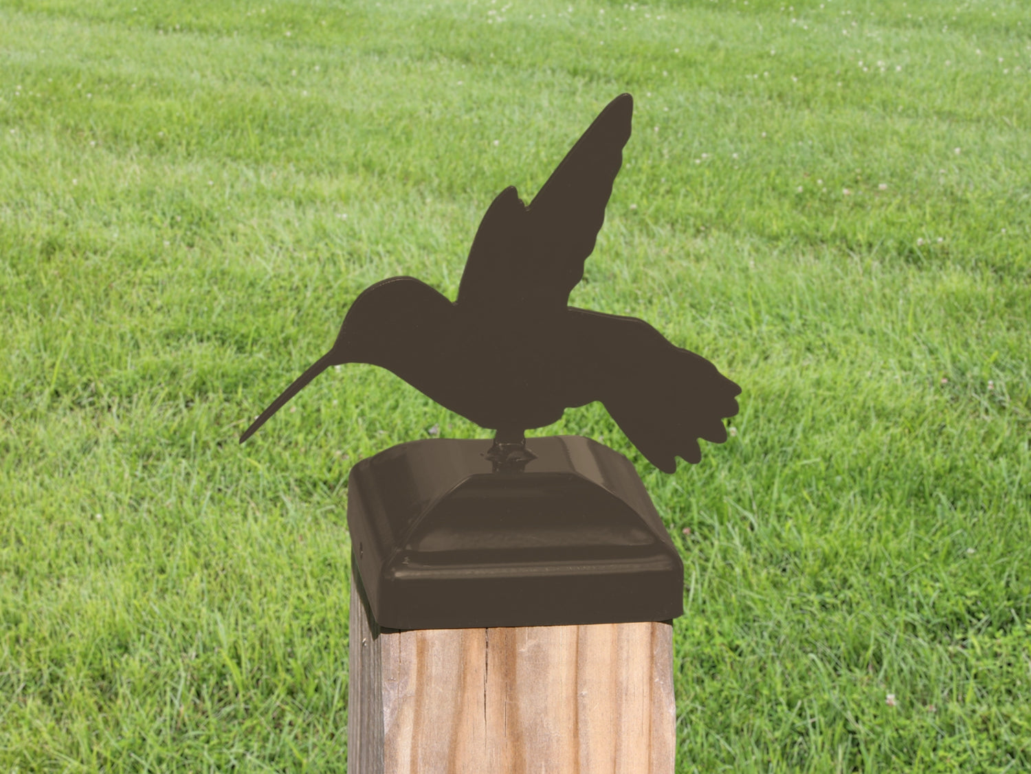 6X6 Hummingbird Post Cap (5.5 x 5.5 Post Size) - Madison Iron and Wood