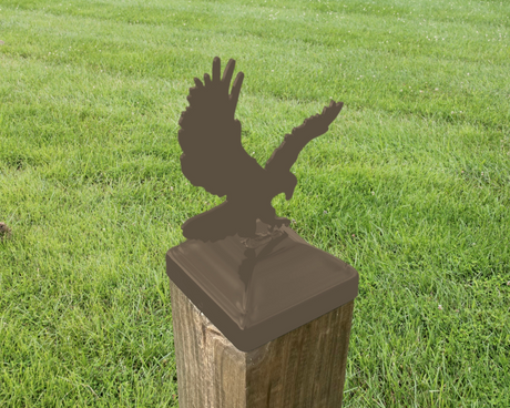 6X6 Eagle Post Cap (5.5 x 5.5 Post Size) - Madison Iron and Wood