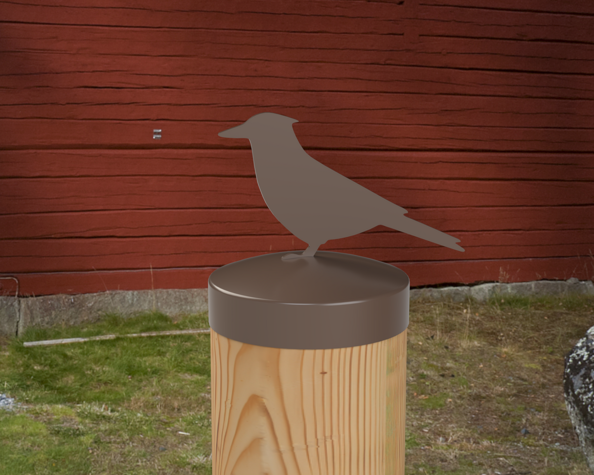 Blue Jay, Round Post Cap (4x4 Round Post Size) - Madison Iron and Wood