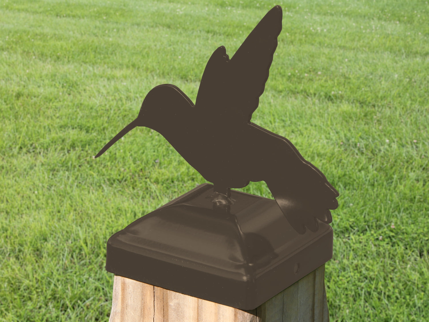 6X6 Hummingbird Post Cap (5.5 x 5.5 Post Size) - Madison Iron and Wood