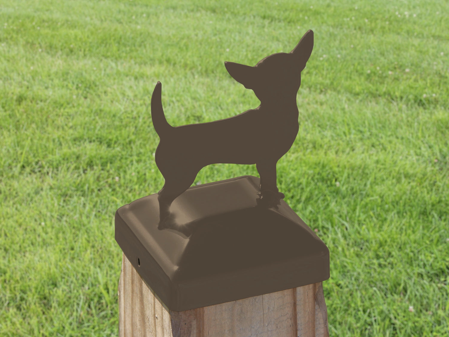 6X6 Chihuahua Post Cap (5.5 x 5.5 Post Size) - Madison Iron and Wood