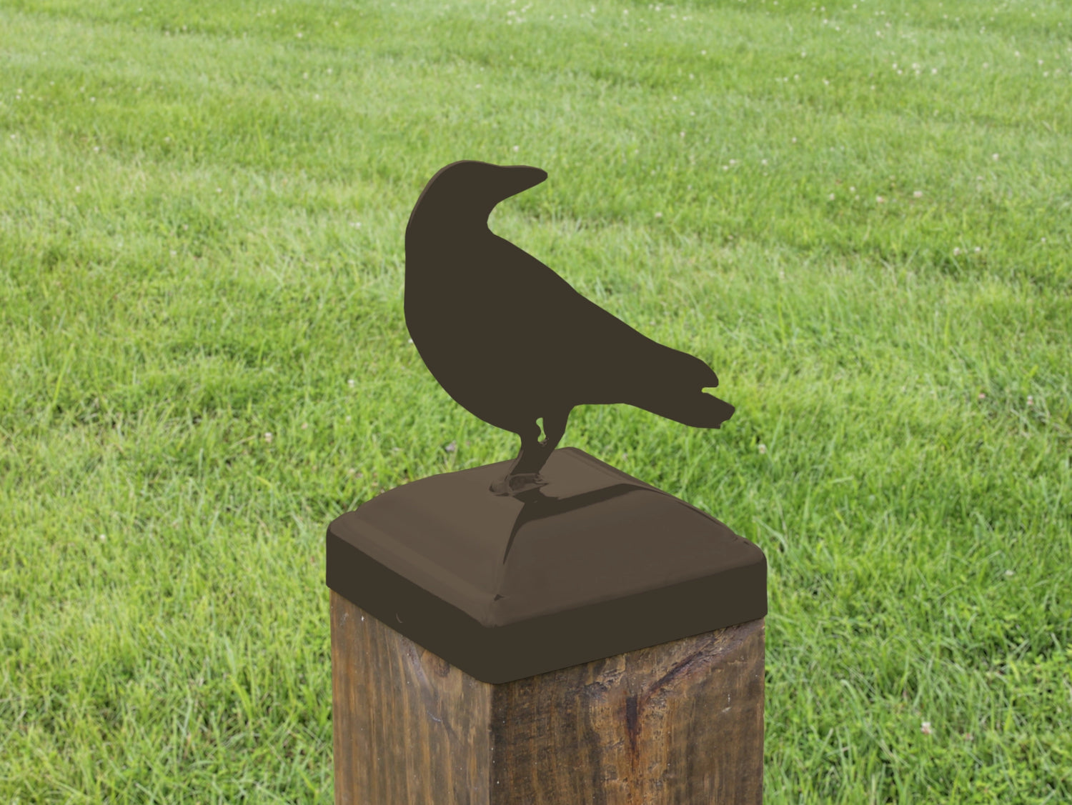 6X6 Raven Post Cap (5.5 x 5.5 Post Size) - Madison Iron and Wood