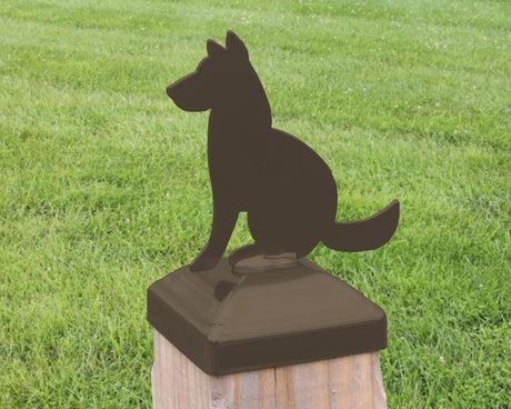 6X6 Dog Post Cap (5.5 x 5.5 Post Size) - Madison Iron and Wood