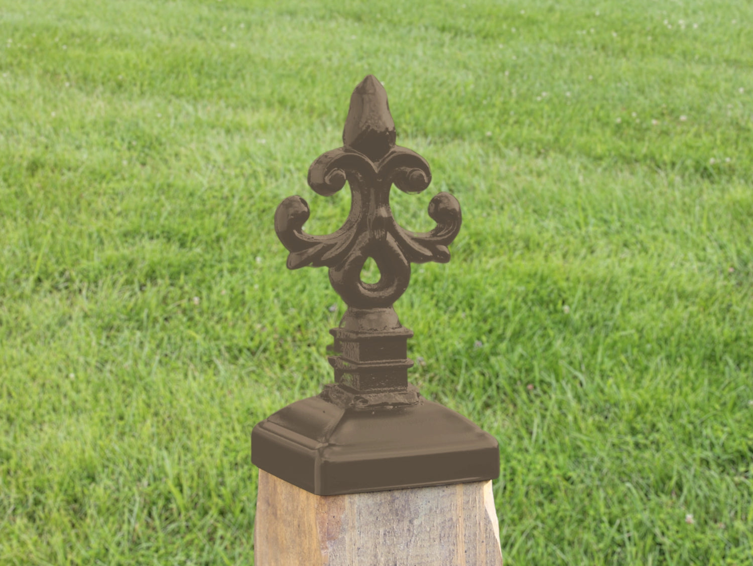 4x4 Nottingham Post Cap (3.5 x 3.5 Post Size) - Madison Iron and Wood
