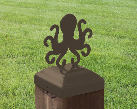 6X6 Octopus Post Cap (5.5 x 5.5 Post Size) - Madison Iron and Wood