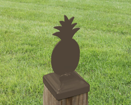 4x4 Pineapple Post Cap (Fits 3.5 x 3.5 Post Size) - Madison Iron and Wood
