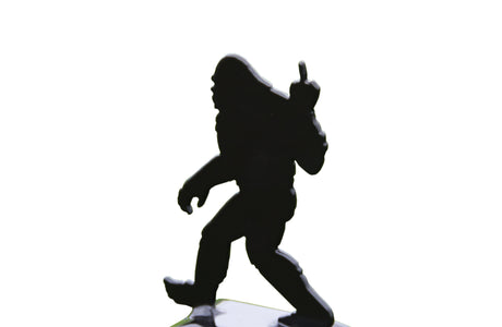 Bigfoot Middle Finger Post Top For Round Wood Fence Post (New Item-Images coming soon) - Madison Iron and Wood