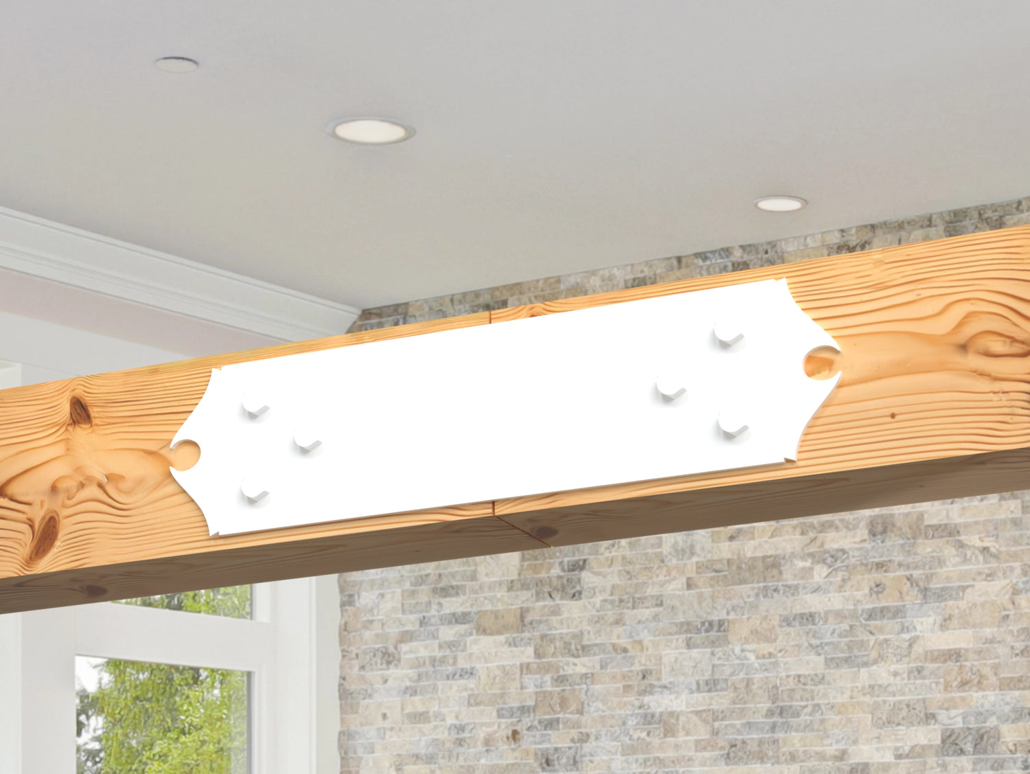Colonial Brackets For 4x4 Dimensional Lumber - Madison Iron and Wood