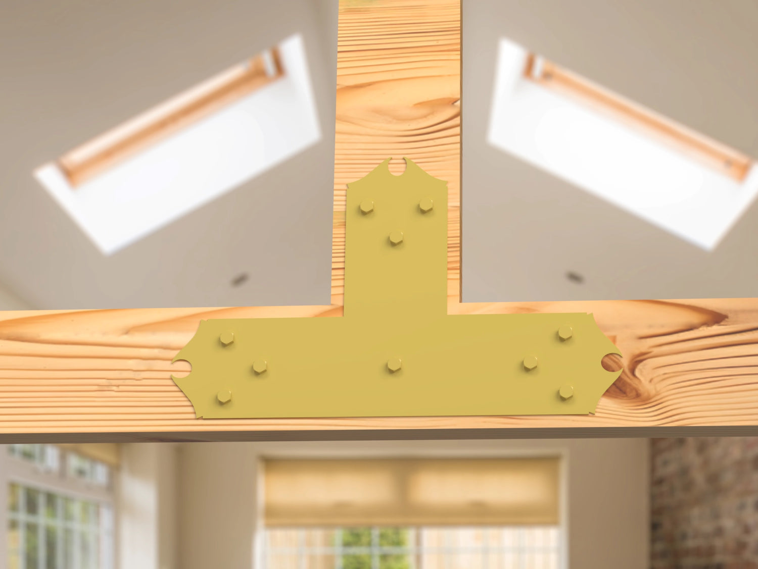 Colonial Brackets For 4x4 Dimensional Lumber - Madison Iron and Wood