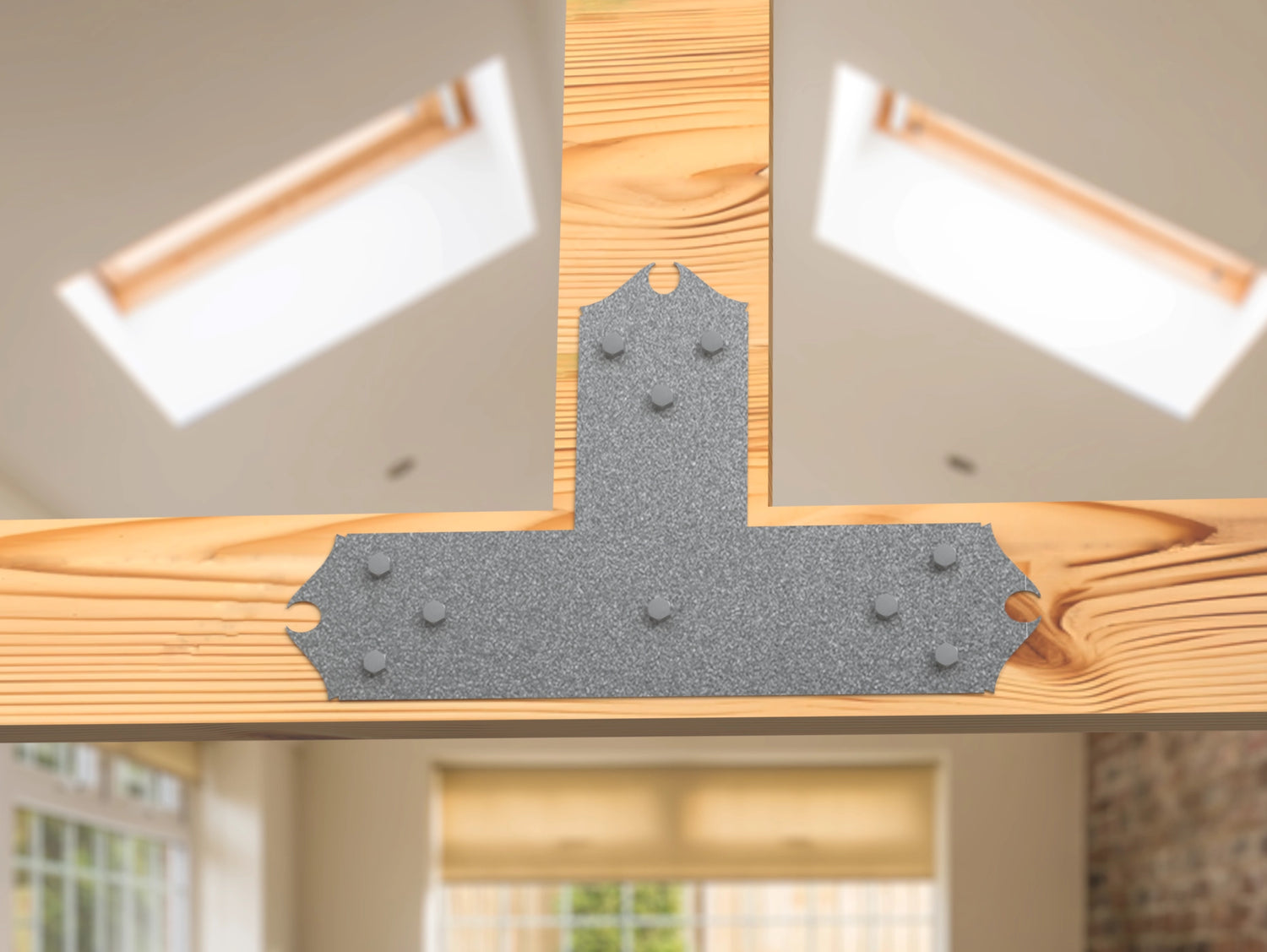 Colonial Brackets For 4x4 Dimensional Lumber - Madison Iron and Wood