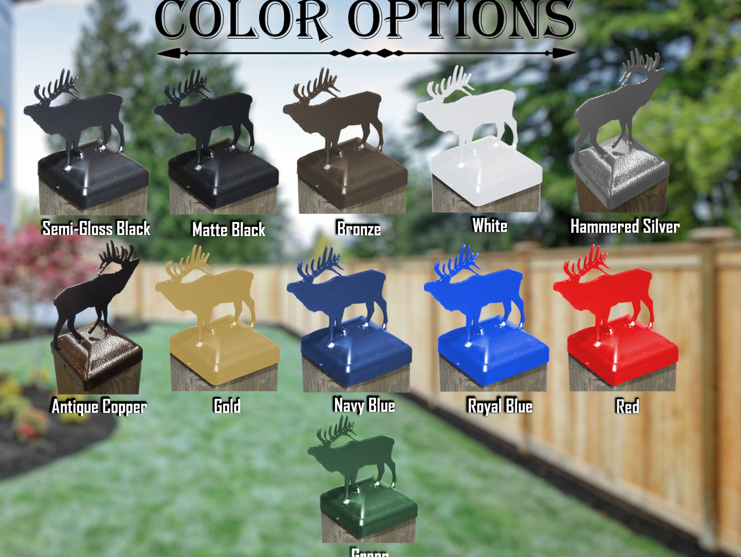 Madison Iron and wood – Metal Décor – Home Improvement – Home décor – Post Caps – Outdoor Décor