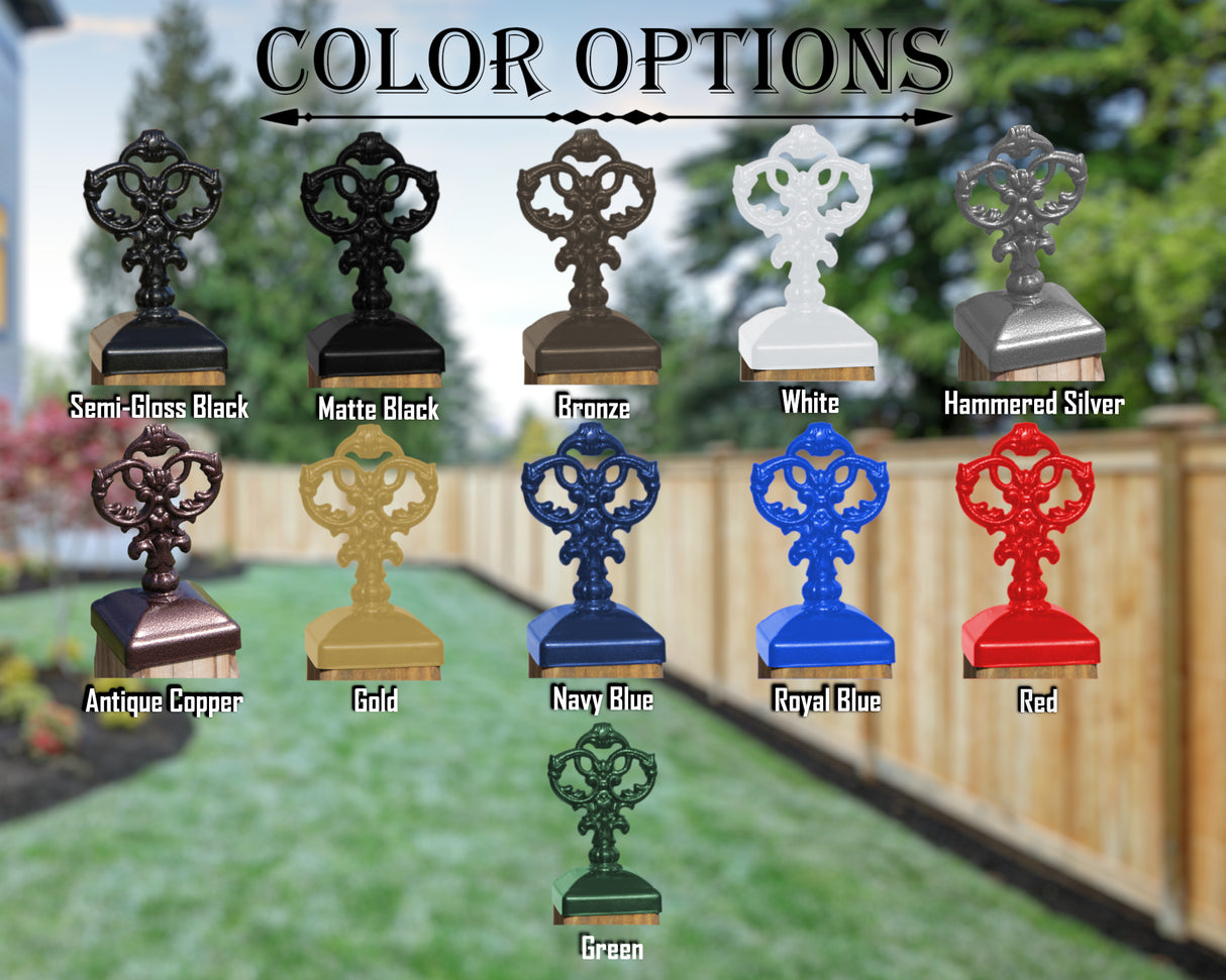 Madison Iron and wood – Metal Décor – Home Improvement – Home décor – Post Caps – Outdoor Décor