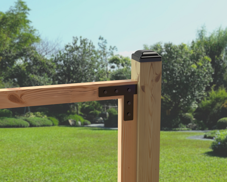Fence Panel Installation Bracket - Madison Iron and Wood