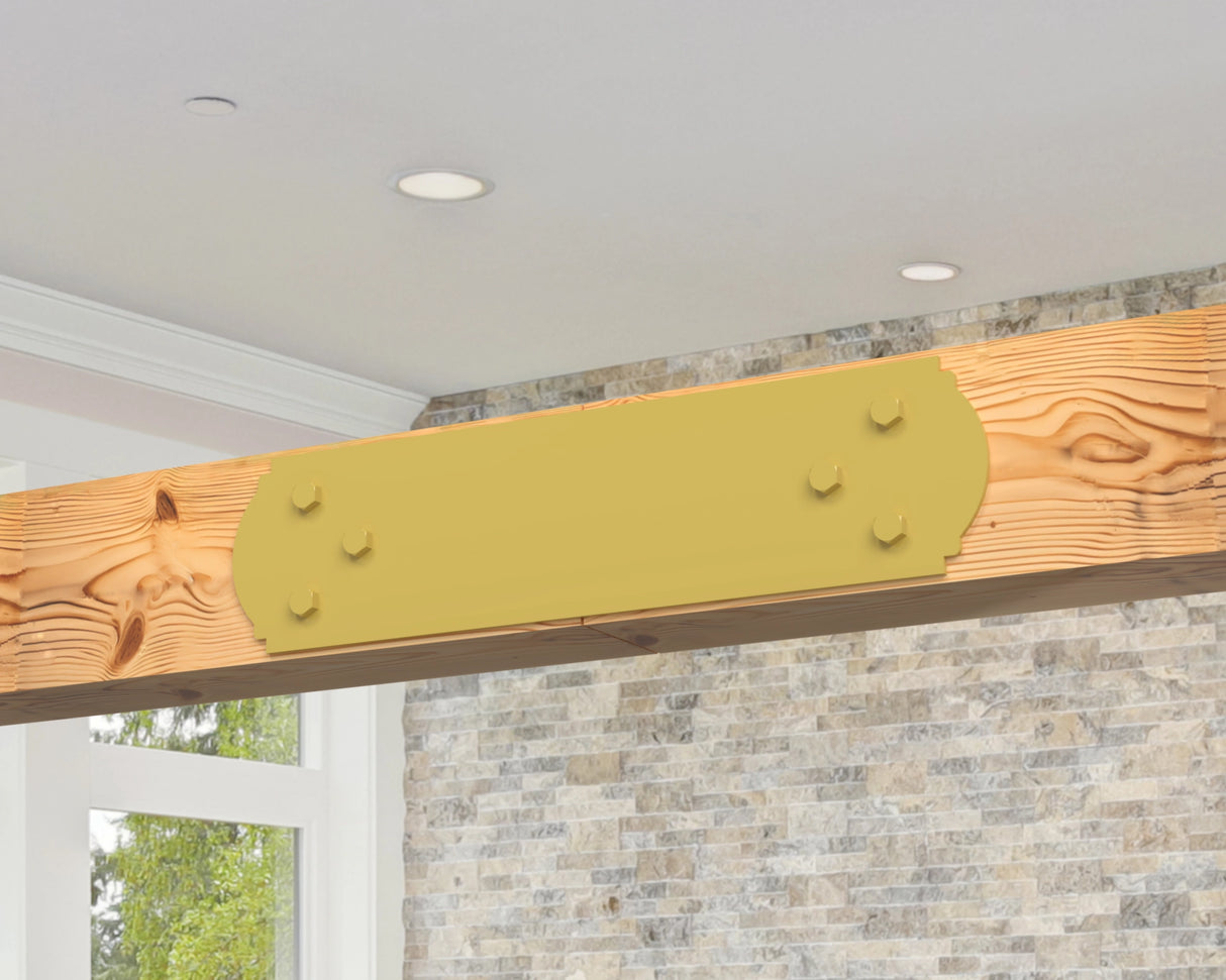 Crowned Brackets for 6x6 Dimensional Lumber - Madison Iron and Wood