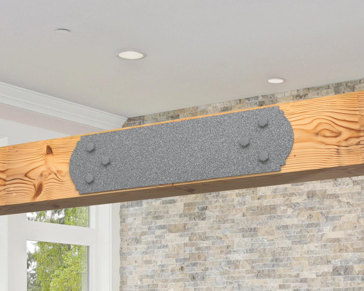 Crowned Brackets for 6x6 Dimensional Lumber - Madison Iron and Wood