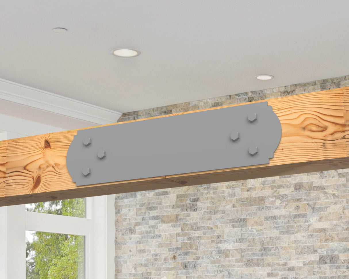 Crowned Brackets for 6x6 Dimensional Lumber - Madison Iron and Wood