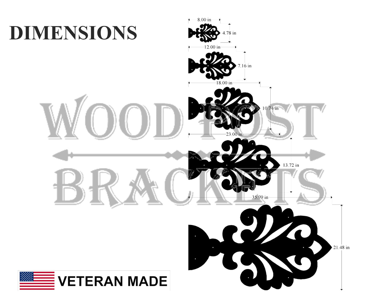 Madison Iron and wood – Metal Décor – Home Improvement – Home décor – Post Caps – Outdoor Décor