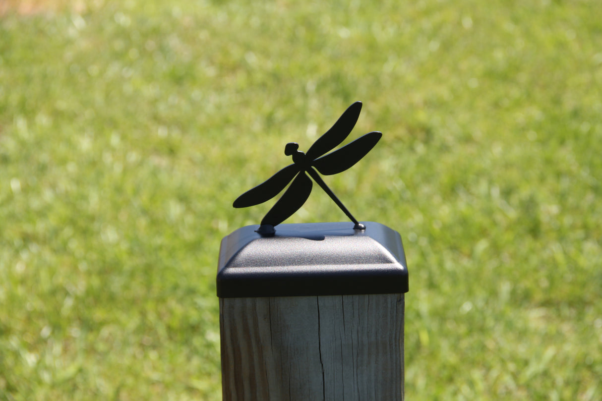 4x6 Dragonfly Post Cap (Fits 3.5 x 5.5 Post Size) - Madison Iron and Wood