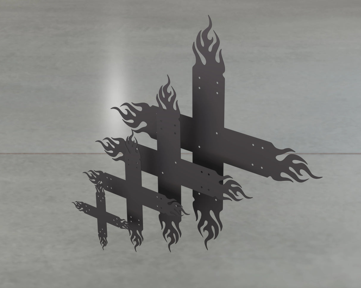 Supports de style sud-ouest pour poteau de 6 po