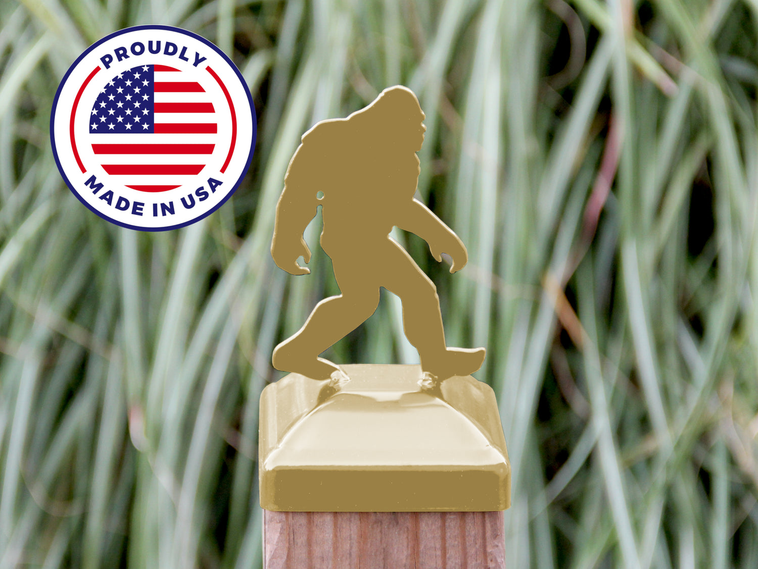 6X6 Bigfoot Walking Post Cap (5.5 x 5.5 Post Size) - Madison Iron and Wood