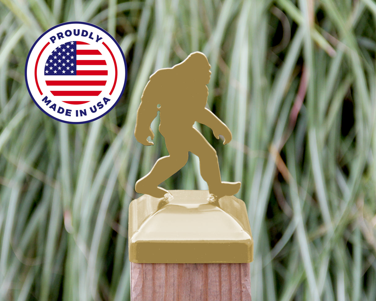 6X6 Bigfoot Walking Post Cap (5.5 x 5.5 Post Size) - Madison Iron and Wood