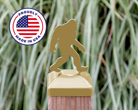 6X6 Bigfoot Walking Post Cap (5.5 x 5.5 Post Size) - Madison Iron and Wood