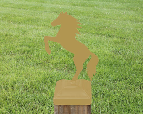 6X6 Horse Post Cap (5.5 x 5.5 Post Size) - Madison Iron and Wood