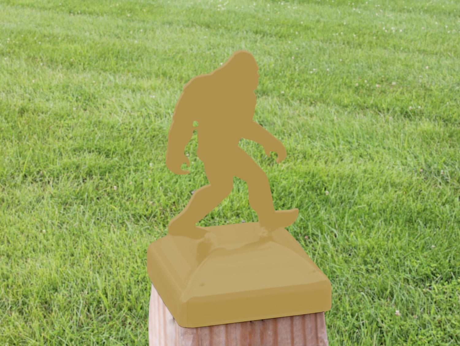 6X6 Bigfoot Walking Post Cap (5.5 x 5.5 Post Size) - Madison Iron and Wood