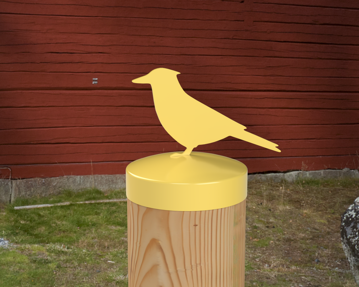 Blue Jay, Round Post Cap (4x4 Round Post Size) - Madison Iron and Wood