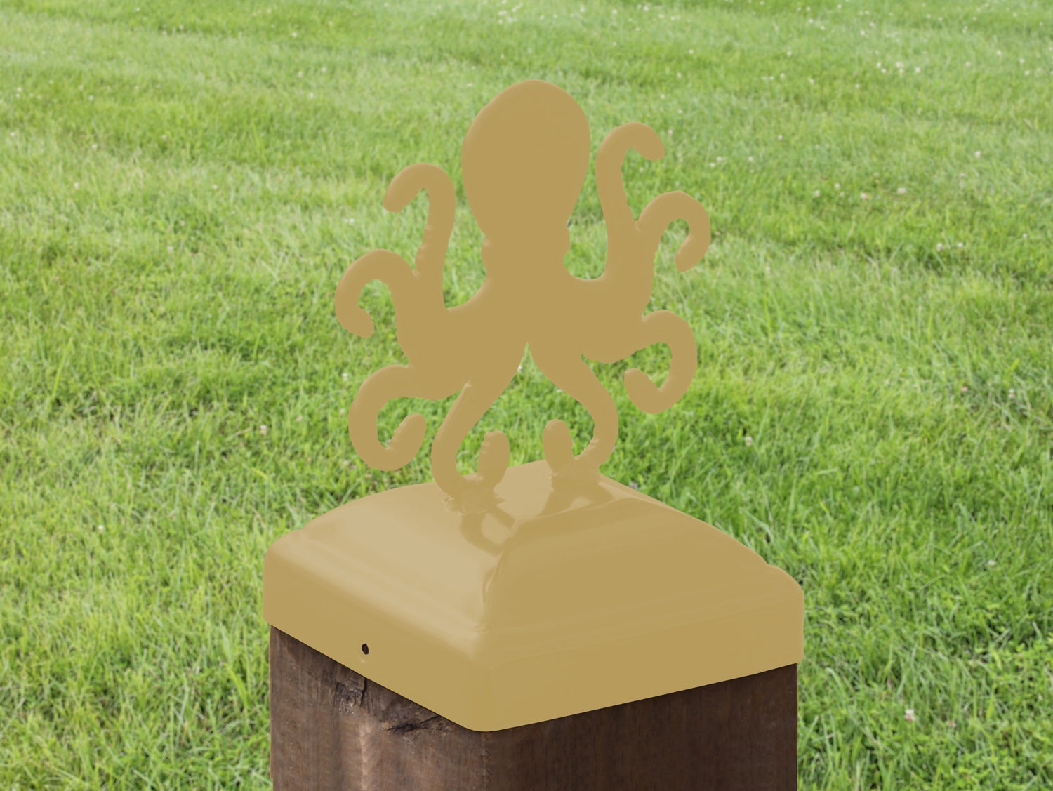 6X6 Octopus Post Cap (5.5 x 5.5 Post Size) - Madison Iron and Wood