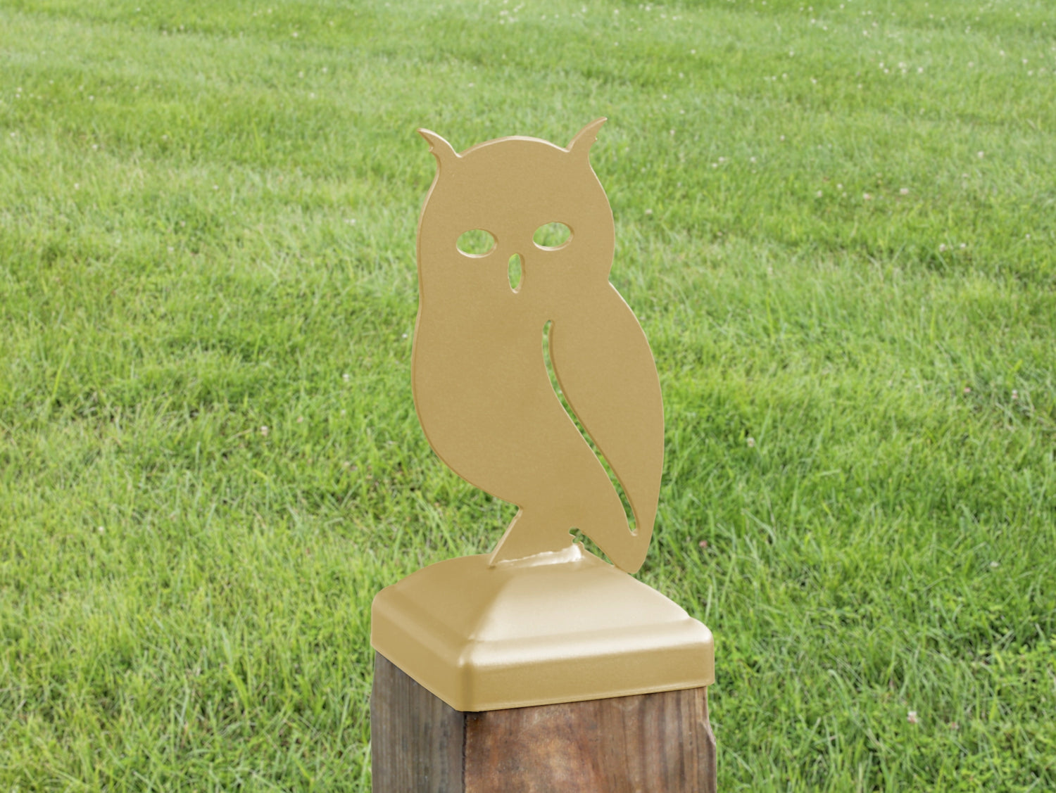 6X6 Owl Post Cap (5.5 x 5.5 Post Size) - Madison Iron and Wood