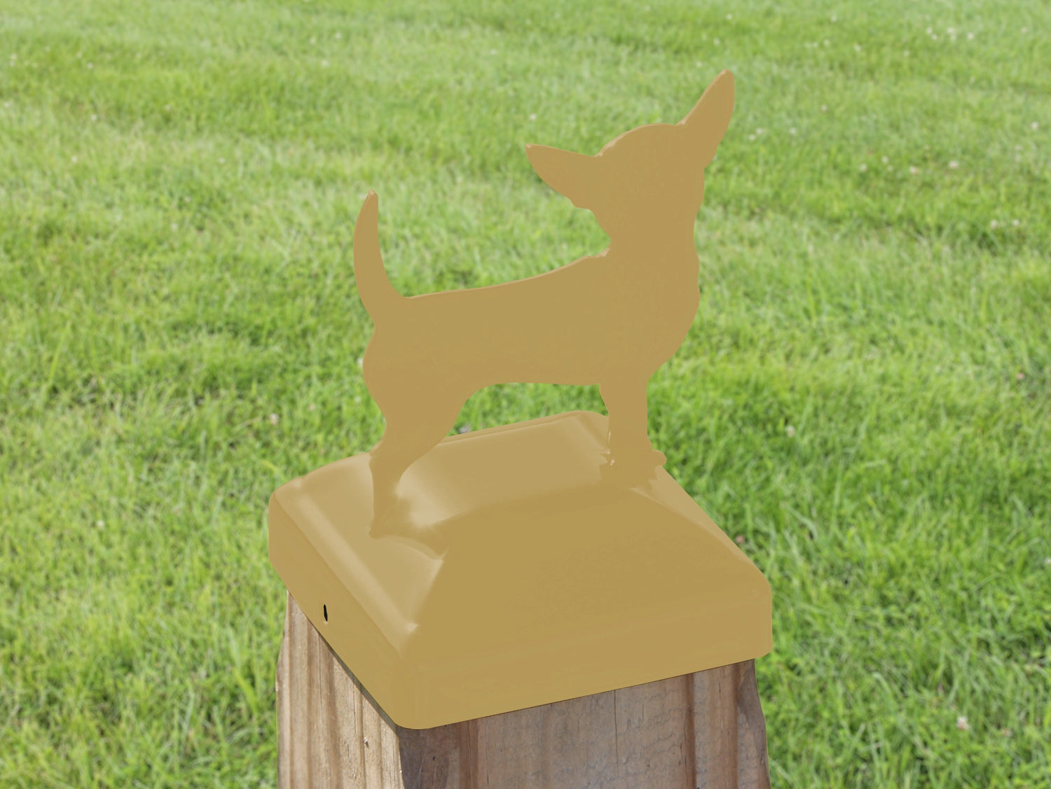 6X6 Chihuahua Post Cap (5.5 x 5.5 Post Size) - Madison Iron and Wood