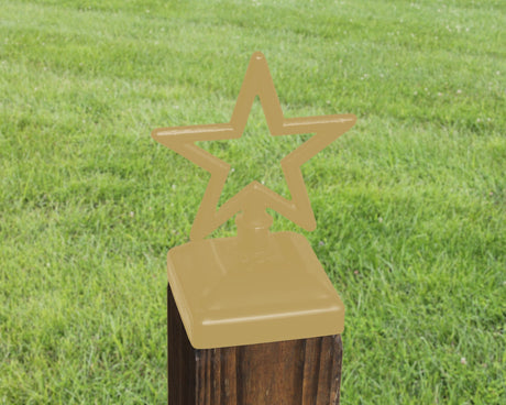 4x4 Star Post Cap (3.5 x 3.5 Post Size) - Madison Iron and Wood
