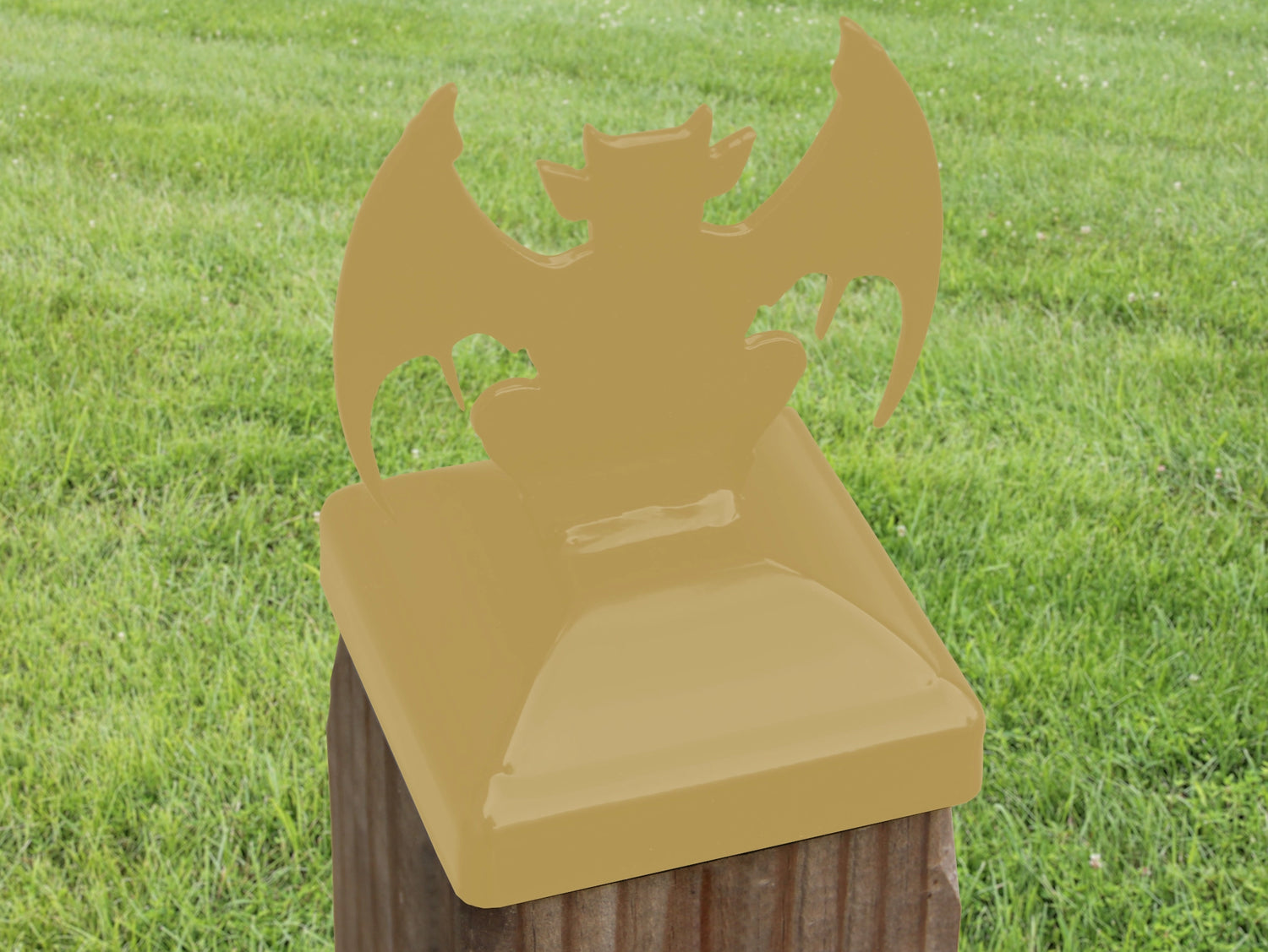 6X6 Gargoyle Post Cap (5.5 x 5.5 Post Size) - Madison Iron and Wood