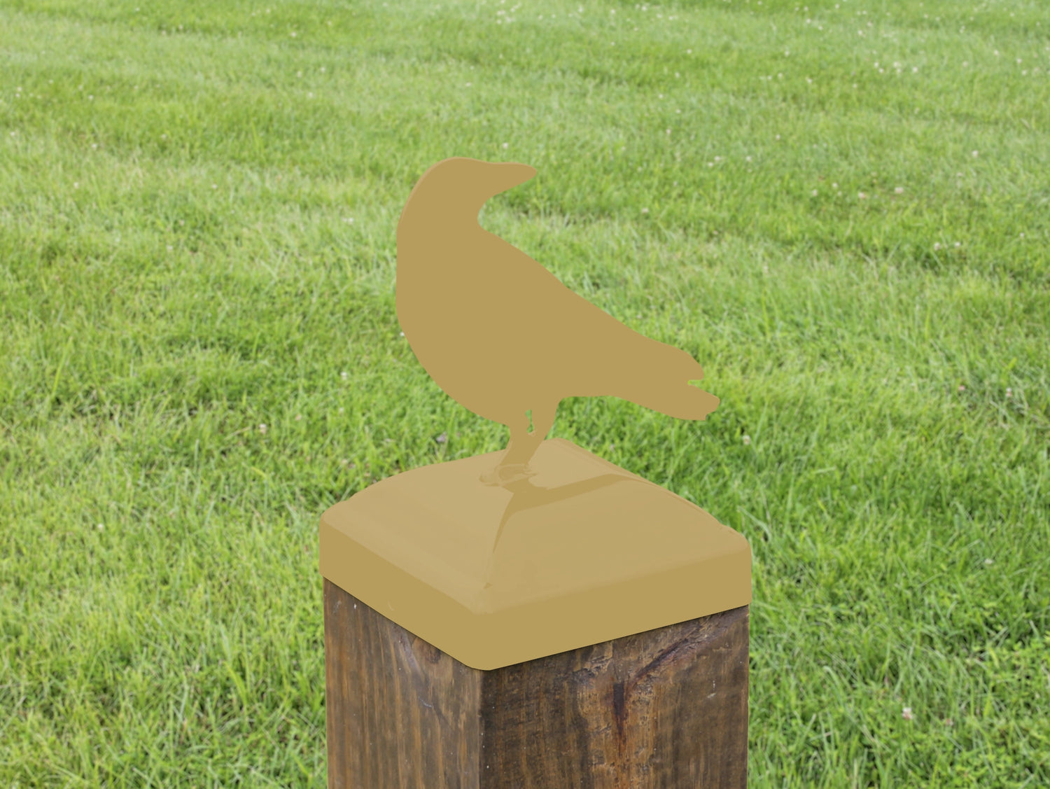 6X6 Raven Post Cap (5.5 x 5.5 Post Size) - Madison Iron and Wood