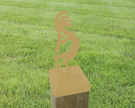 6X6 Kokopelli Post Cap (5.5 x 5.5 Post Size) - Madison Iron and Wood