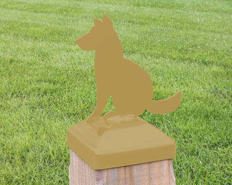 6X6 Dog Post Cap (5.5 x 5.5 Post Size) - Madison Iron and Wood