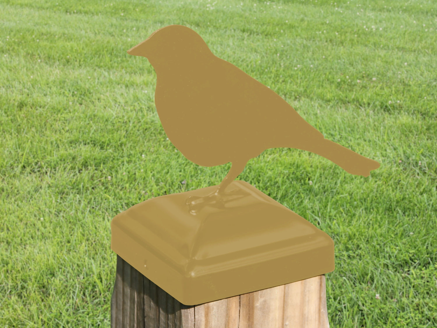 6X6 Song Bird Post Cap (Fits 5.5 x 5.5 Post Size) - Madison Iron and Wood