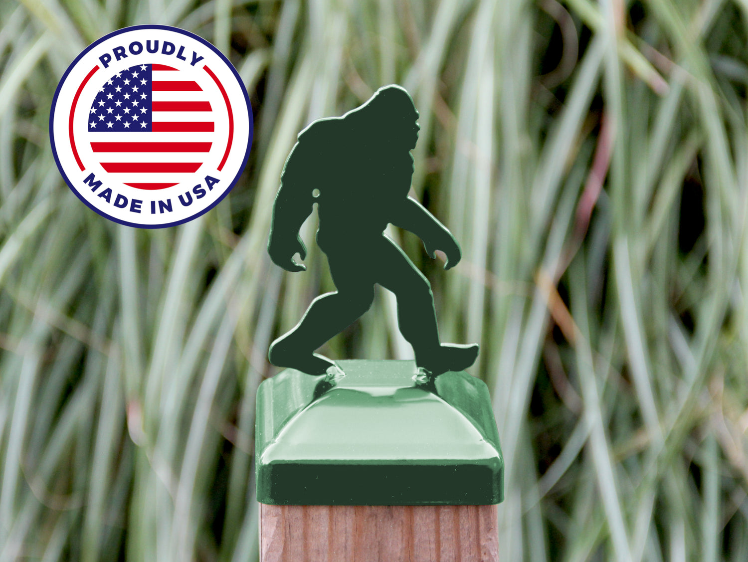 6X6 Bigfoot Walking Post Cap (5.5 x 5.5 Post Size) - Madison Iron and Wood