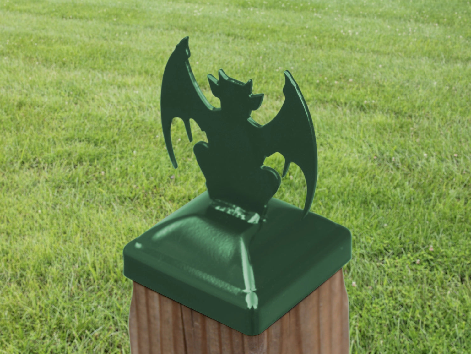 6X6 Gargoyle Post Cap (5.5 x 5.5 Post Size) - Madison Iron and Wood