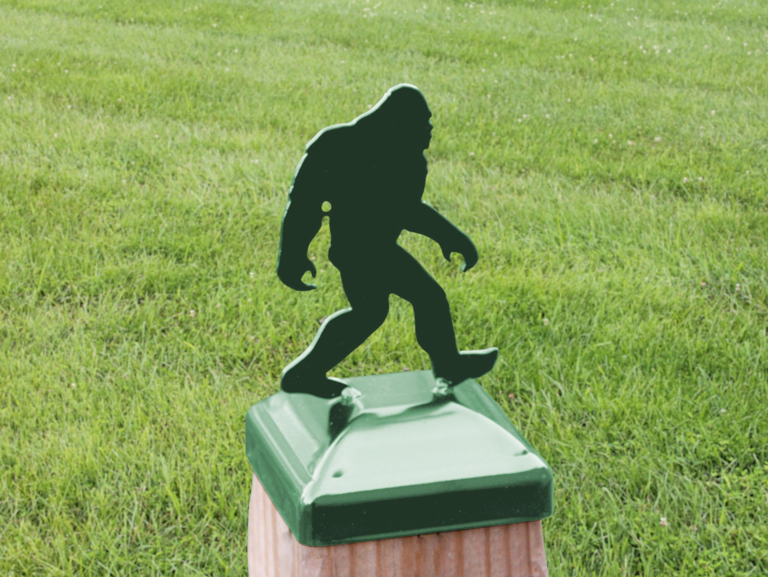 6X6 Bigfoot Walking Post Cap (5.5 x 5.5 Post Size) - Madison Iron and Wood