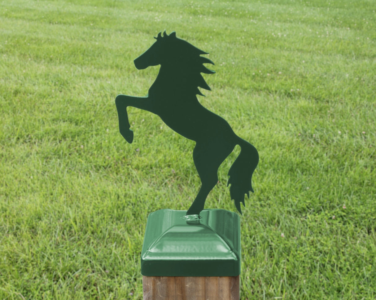 6X6 Horse Post Cap (5.5 x 5.5 Post Size) - Madison Iron and Wood
