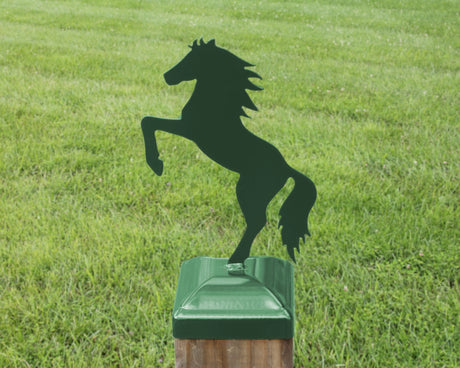 6X6 Horse Post Cap (5.5 x 5.5 Post Size) - Madison Iron and Wood