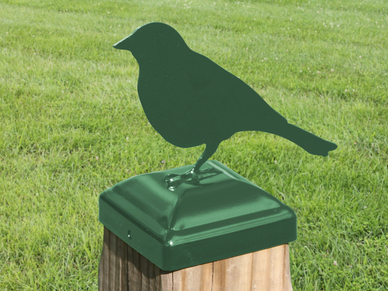 6X6 Song Bird Post Cap (Fits 5.5 x 5.5 Post Size) - Madison Iron and Wood