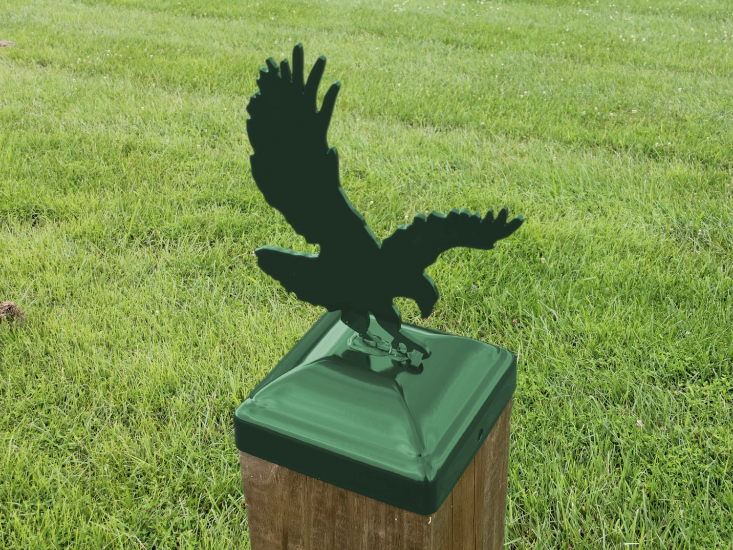 6X6 Eagle Post Cap (5.5 x 5.5 Post Size) - Madison Iron and Wood
