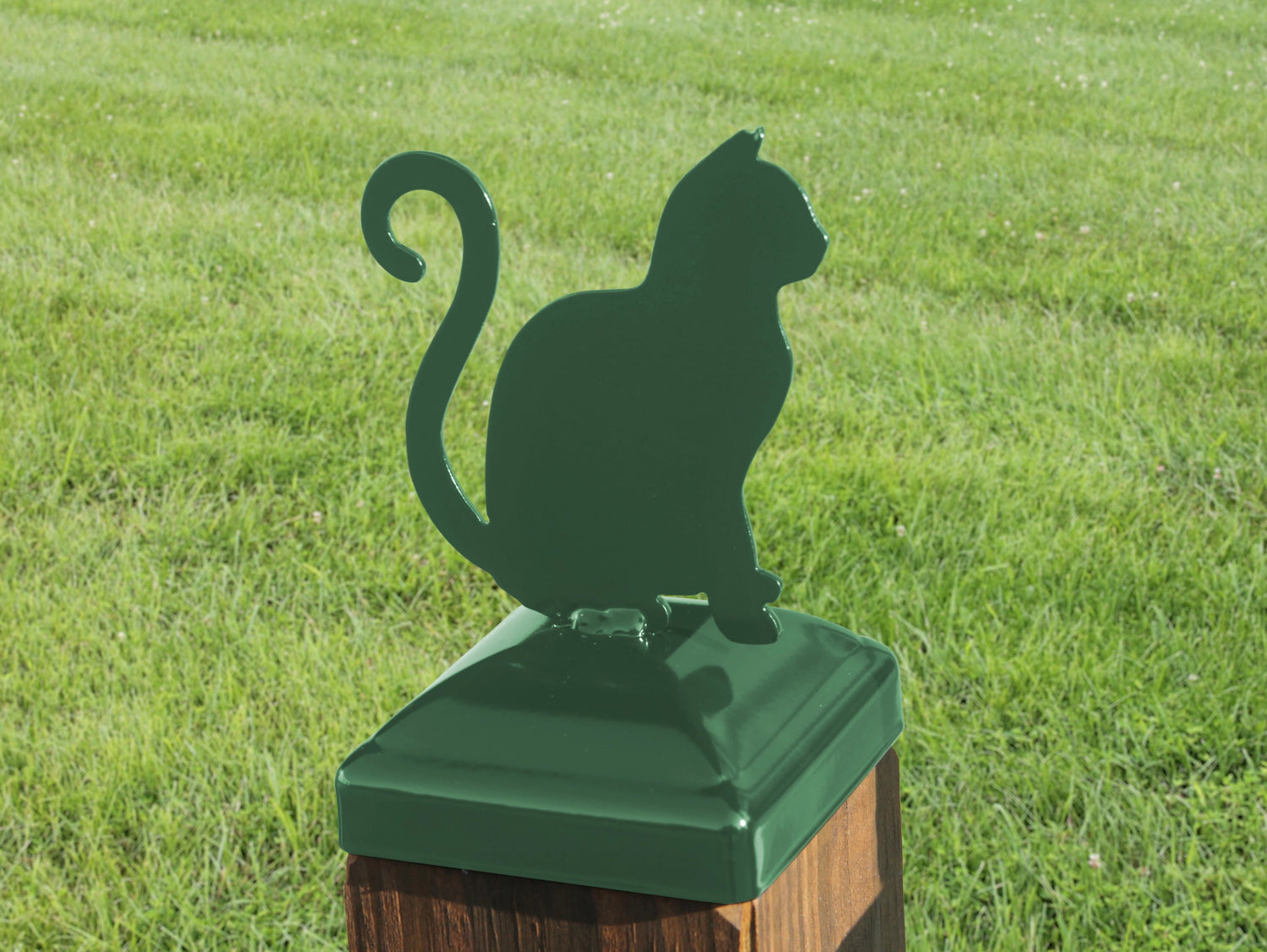 6X6 Cat Post Cap (5.5 x 5.5 Post Size) - Madison Iron and Wood