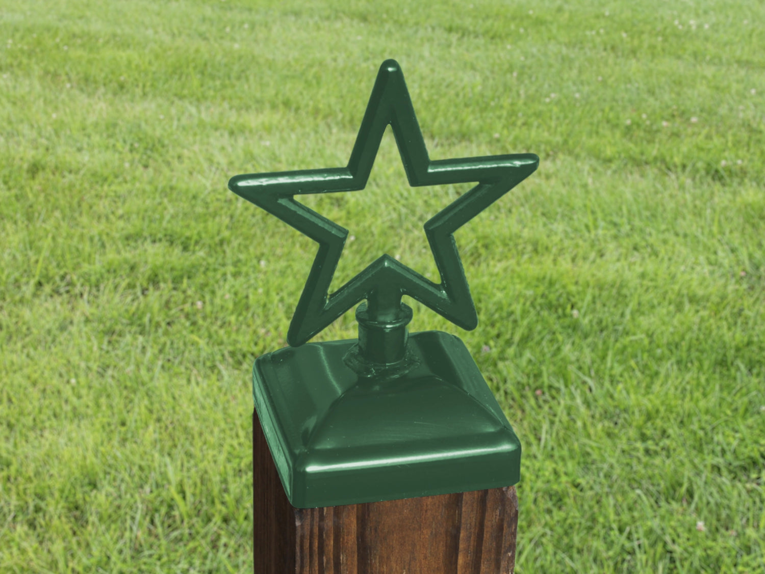 4x4 Star Post Cap (3.5 x 3.5 Post Size) - Madison Iron and Wood